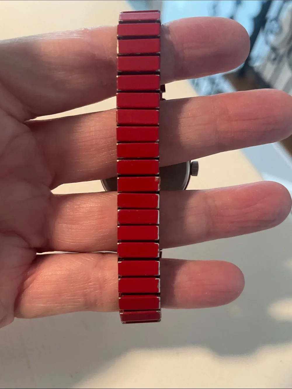 Vintage Swatch Red, Yellow & Green and Quintel Bubble Airplane Watches 2 watches